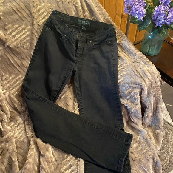 Ralph Lauren black jeans size 2 - Picture 2 of 3